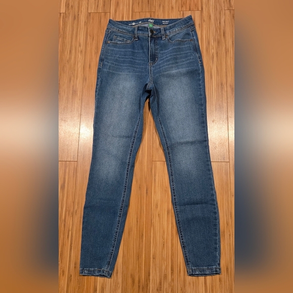 Dip Blue Skinny Jeans - Picture 1 of 8